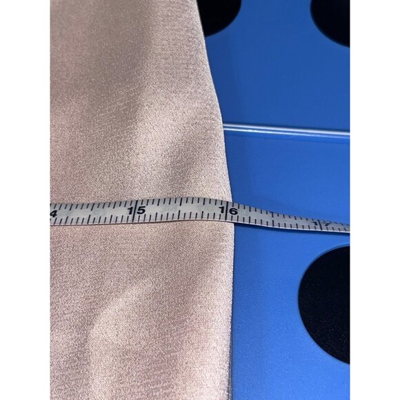 BHLDN Cali Satin Cowl Neck Midi Dress Beige size US 6 - Picture 15 of 16